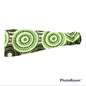 Headband African Fabric Cotton Ethnic Thick Elastic Back Stretch Handcrafted